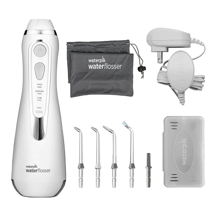 Waterpik Water Flosser Cordless Advanced NEW in newest box white travel oral care floss